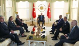 Cumhurbaşkanı Erdoğan, Yeni Zelanda Dışişleri Bakanı Peters’i kabul etti