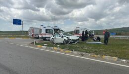 Sivas’ta kaza: 11 yaralı